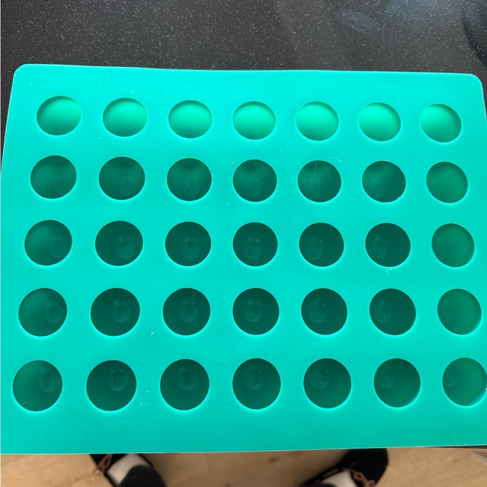 Teal Silicone Mold